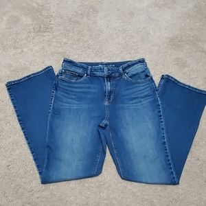 Chico's Platinum Barely Boot Jeans